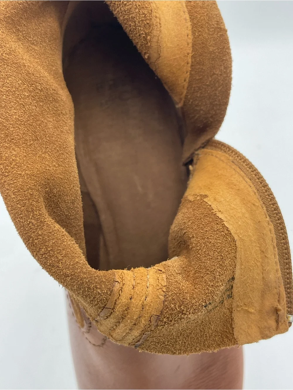 Frye & Co. “Rubie” Leather Suede Leather Ankle Boots